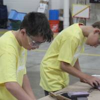 Students sand their wings for STEPS 2026